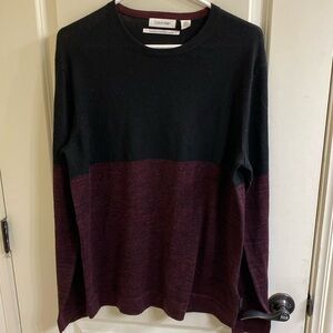 Men’s Calvin Klein European Yarn Sweater  - Large
